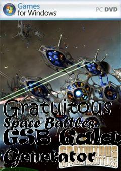 Box art for Gratuitous Space Battles GSB Galaxy Generator