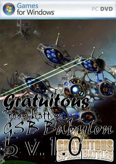 Box art for Gratuitous Space Battles GSB Babylon 5 v.1.0