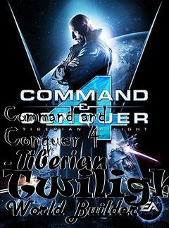 Box art for Command and Conquer 4 - Tiberian Twilight World Builder