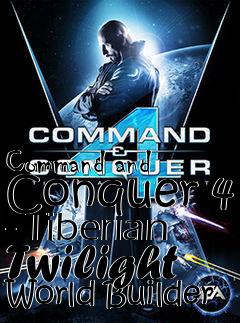 Box art for Command and Conquer 4 - Tiberian Twilight World Builder