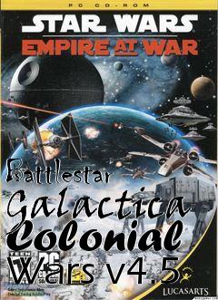Box art for Battlestar Galactica Colonial Wars v4.5