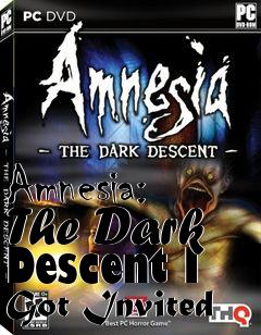 Box art for Amnesia: The Dark Descent I Got Invited