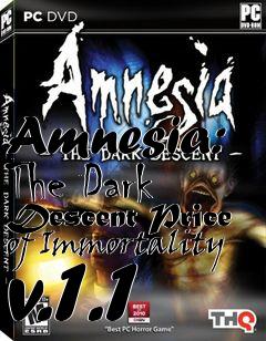 Box art for Amnesia: The Dark Descent Price of Immortality v.1.1