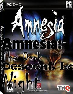 Box art for Amnesia: The Dark Descent Last Night