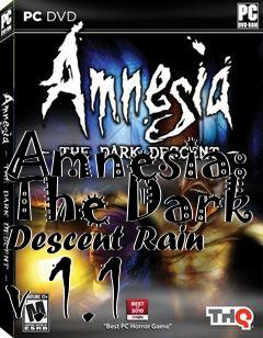 Box art for Amnesia: The Dark Descent Rain v.1.1