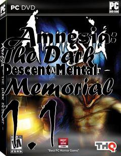 Box art for Amnesia: The Dark Descent Mental Memorial 1.1