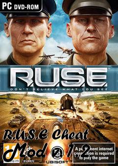 Box art for R.U.S.E Cheat Mod v.1.2