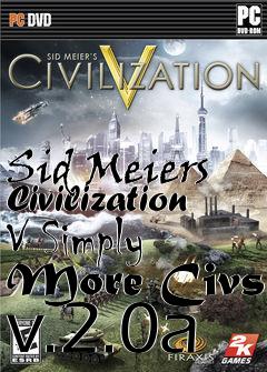 Box art for Sid Meiers Civilization V Simply More Civs v.2.0a