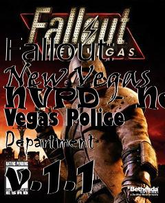 Box art for Fallout: New Vegas NVPD - New Vegas Police Department v.1.1