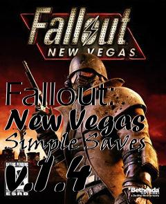 Box art for Fallout: New Vegas Simple Saves v.1.4