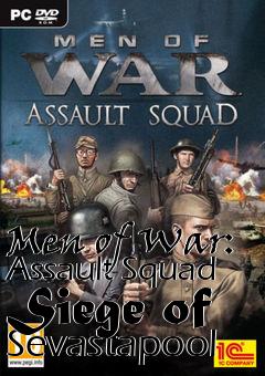 Box art for Men of War: Assault Squad Siege of Sevastapool