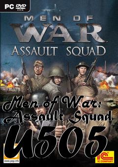 Box art for Men of War: Assault Squad U505