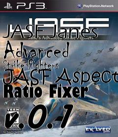 Box art for JASF Janes Advanced Strike Fighters JASF Aspect Ratio Fixer v.0.1