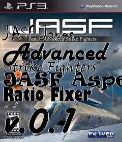 Box art for JASF Janes Advanced Strike Fighters JASF Aspect Ratio Fixer v.0.1