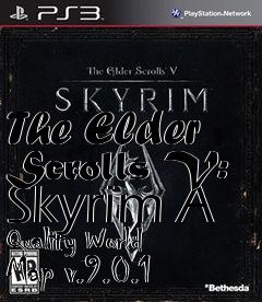 Box art for The Elder Scrolls V: Skyrim A Quality World Map v.9.0.1