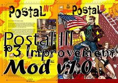 Box art for Postal III P3 Improvement Mod v.1.0