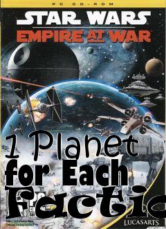 Box art for 1 Planet for Each Faction