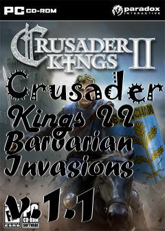 Box art for Crusader Kings II Barbarian Invasions v.1.1