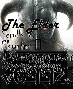 Box art for The Elder Scrolls V: Skyrim  Dawnguard Skyrim Redone v09923