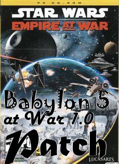 Box art for Babylon 5 at War 1.0 Patch