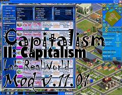 Box art for Capitalism II: Capitalism Lab RealWorld Mod v.11.01