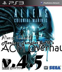 Box art for Aliens: Colonial Marines TemplarGFX