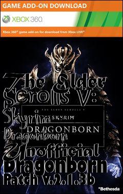 Box art for The Elder Scrolls V: Skyrim - Dragonborn Unofficial Dragonborn Patch v.2.1.3b
