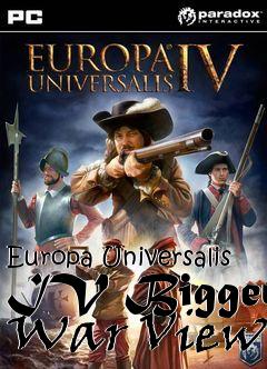 Box art for Europa Universalis IV Bigger War View