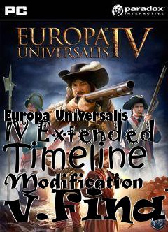 Box art for Europa Universalis IV Extended Timeline Modification v.Final