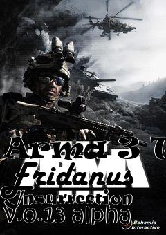 Box art for Arma 3 The Eridanus Insurrection v.0.13 alpha