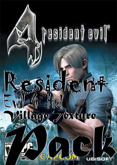 Box art for Resident Evil 4 Hd Village Texture Pack