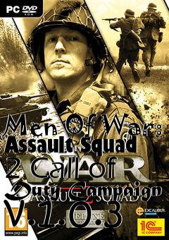 Box art for Men Of War: Assault Squad 2 Call of Duty Campaign v.1.0.3