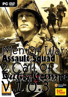 Box art for Men Of War: Assault Squad 2 Call of Duty Campaign v.1.0.3