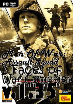 Box art for Men Of War: Assault Squad 2 Faces of War Campaign v.1.35