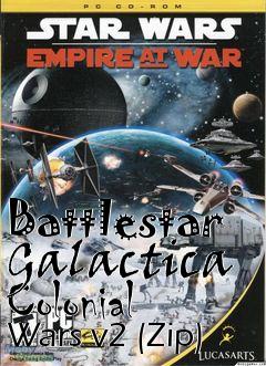 Box art for Battlestar Galactica Colonial Wars v2 (Zip)