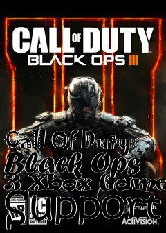 Box art for Call Of Duty: Black Ops 3 Xbox Gamepad Support