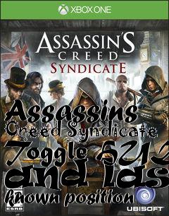 Box art for Assassins Creed Syndicate Toggle HUD and last known position