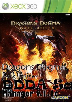 Box art for Dragons Dogma: Dark Arisen DDDA Save Manager v.1.1c