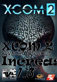 Box art for XCOM 2 No Avatar Project Increase  v.1.3