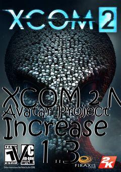 Box art for XCOM 2 No Avatar Project Increase  v.1.3