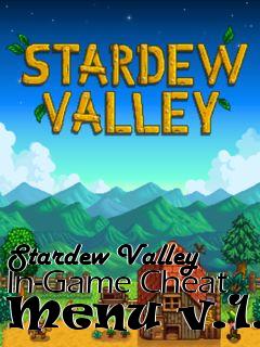 Box art for Stardew Valley In-Game Cheat Menu v.1.9