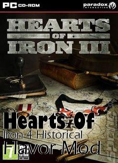Box art for Hearts Of Iron 4 Historical Flavor Mod