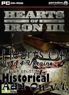 Box art for Hearts Of Iron 4 Ukraine & Byelorussia Historical Add-On v.1.1