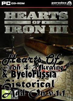 Box art for Hearts Of Iron 4 Ukraine & Byelorussia Historical Add-On v.1.1