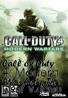 Box art for Call of Duty 4: Modern Warfare The Deal  v.demo