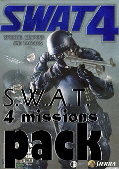 Box art for S.W.A.T. 4 missions pack