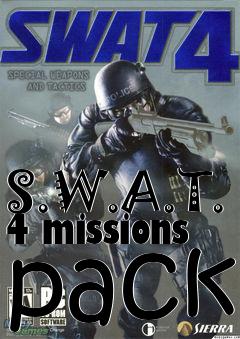 Box art for S.W.A.T. 4 missions pack