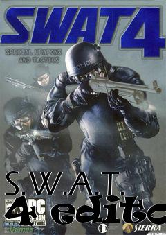 Box art for S.W.A.T. 4 editor