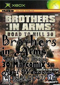 Box art for Brothers in Arms - Road to Hill 30 Marcomix