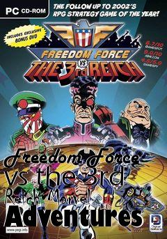 Box art for Freedom Force vs the 3rd Reich Marvel Adventures